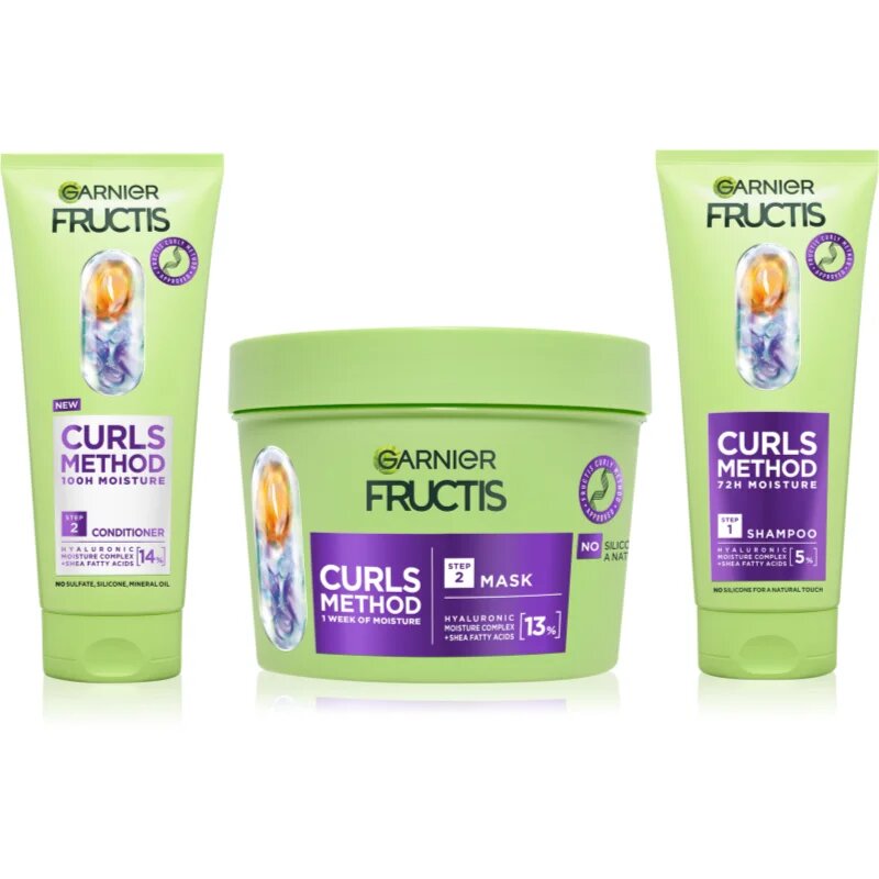 Garnier Fructis Curls Method set za lase