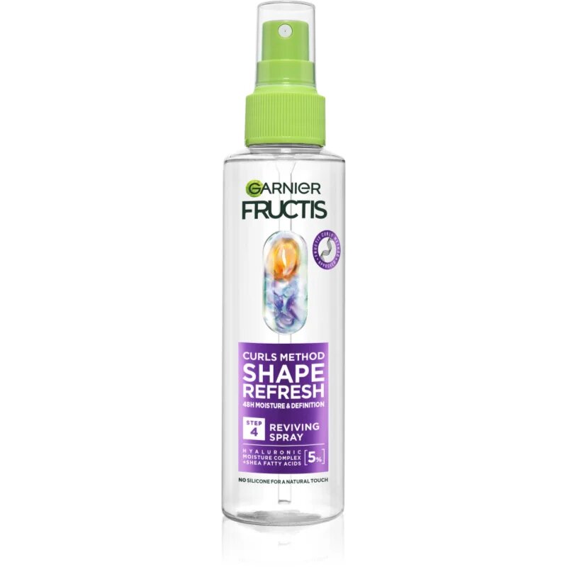 Garnier Fructis Curls Method vlažilno pršilo za lase za valovite in kodraste lase 150 ml