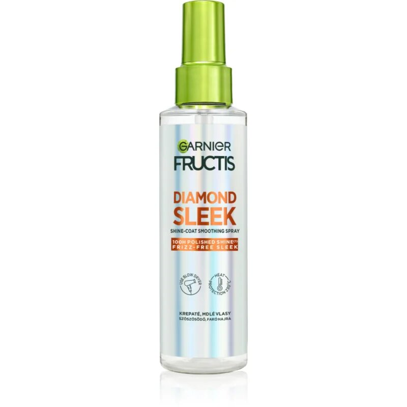 Garnier Fructis Diamond Sleek pršilo za glajenje las 150 ml