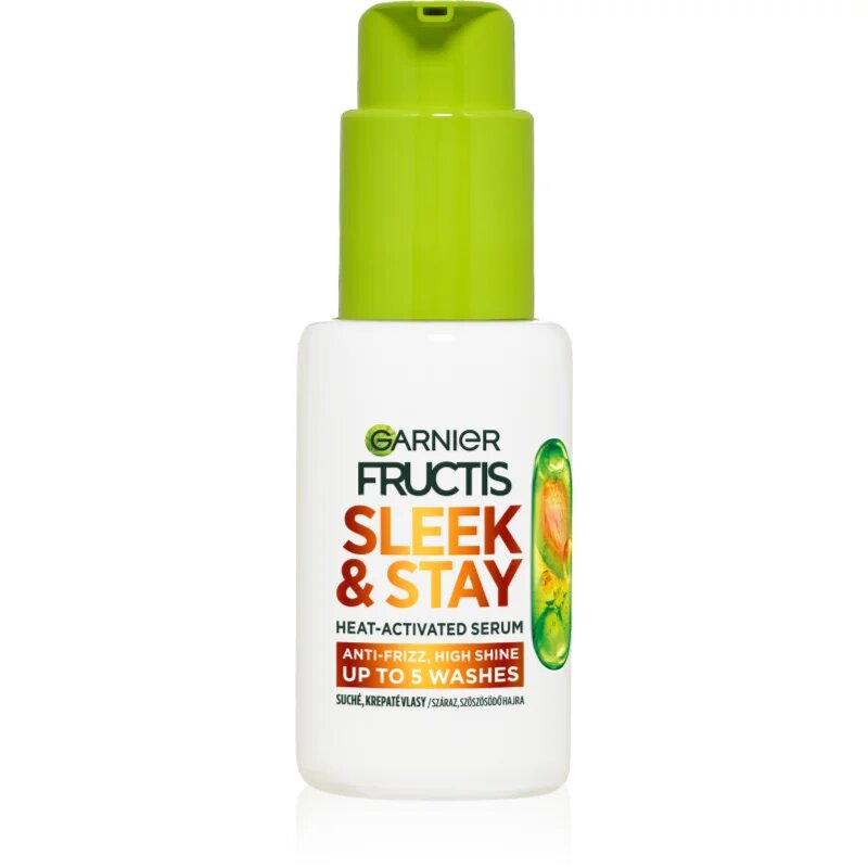 Garnier Fructis Keratin Sleek serum za suhe in poškodovane lase 50 ml