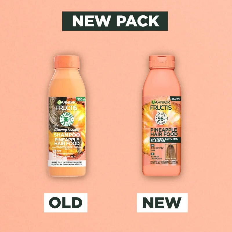 Garnier Fructis Pineapple Hair Food šampon za dolge lase 350 ml