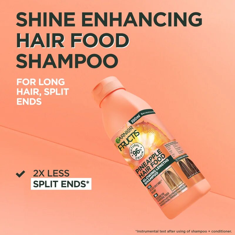 Garnier Fructis Pineapple Hair Food šampon za dolge lase 350 ml