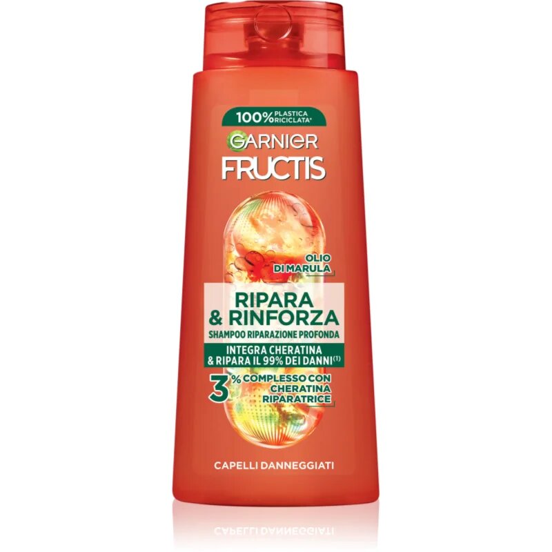 Garnier Fructis Ripara & Rinforza krepilni šampon za poškodovane lase 700 ml