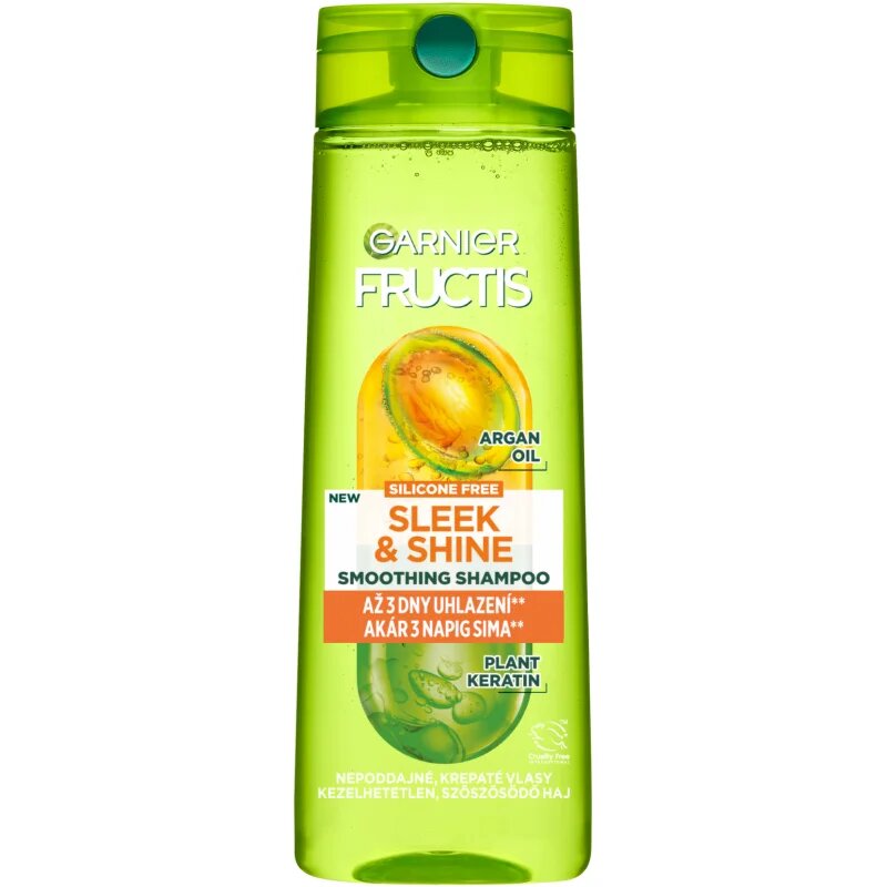 Garnier Fructis Sleek & Shine šampon za neobvladljive lase 250 ml