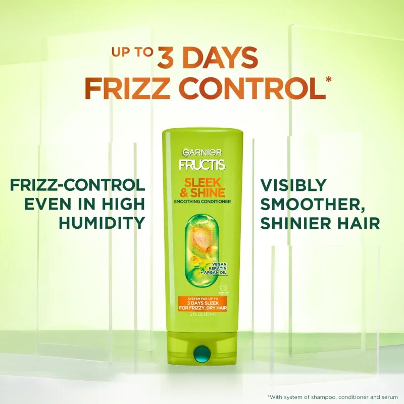 Garnier Fructis Sleek & Shine šampon za neobvladljive lase 250 ml