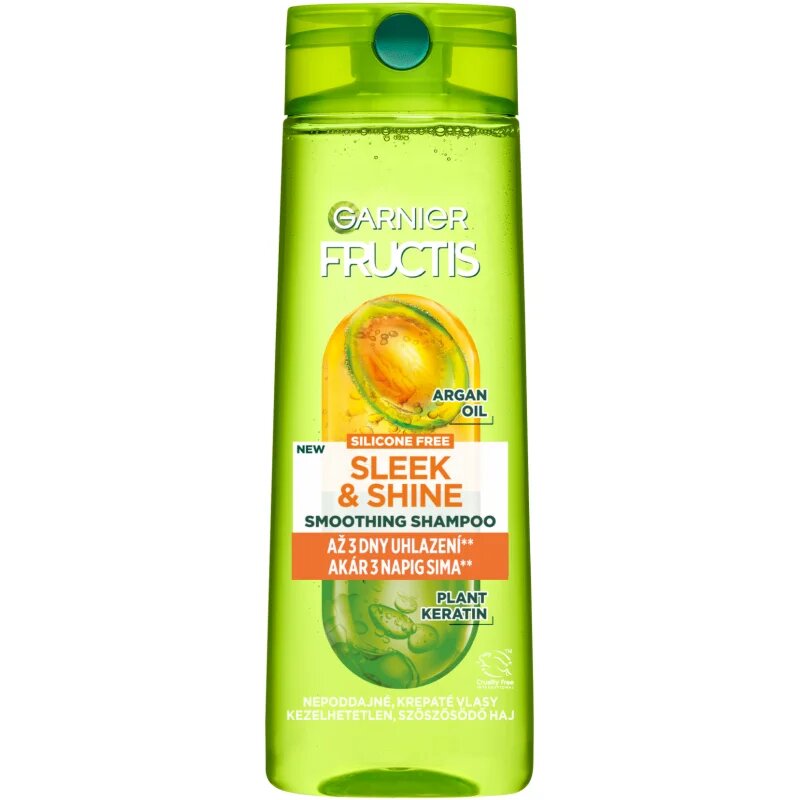 Garnier Fructis Sleek & Shine šampon za neobvladljive lase 400 ml