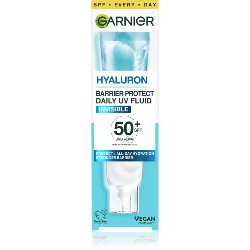 Garnier Hyaluron Daily UV fluid za obraz SPF 50+ 40 ml