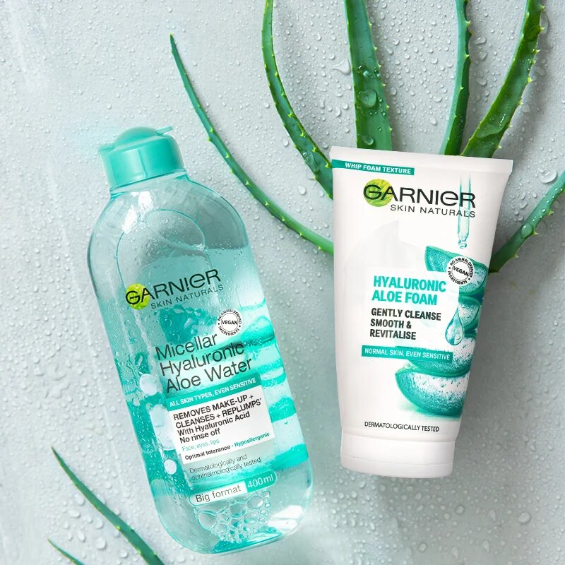 Garnier Hyaluron + Hyaluronic Aloe čistilna pena 150 ml