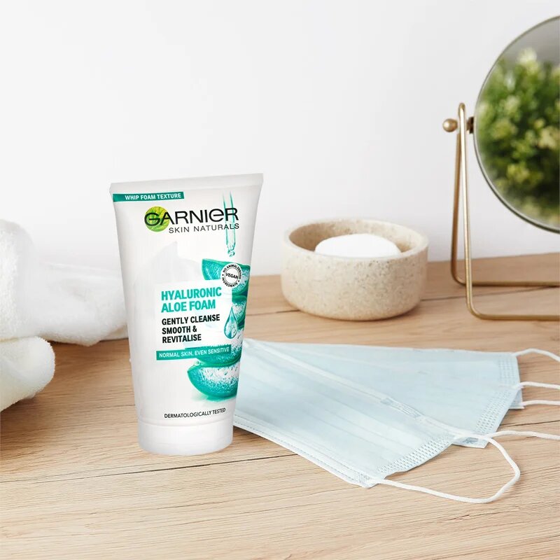 Garnier Hyaluron + Hyaluronic Aloe čistilna pena 150 ml