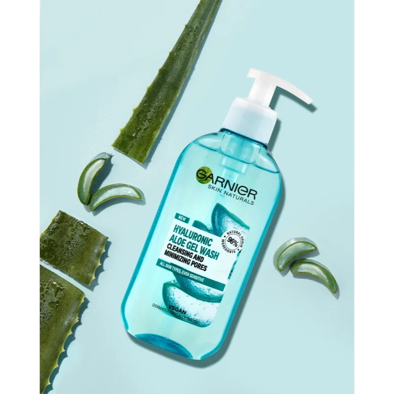Garnier Hyaluron + Hyaluronic Aloe čistilni gel 200 ml