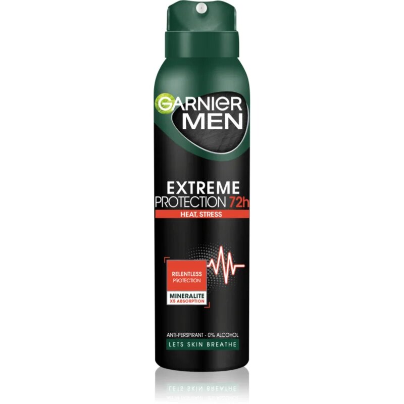 Garnier Men Mineral Extreme antiperspirant v pršilu 72h 150 ml