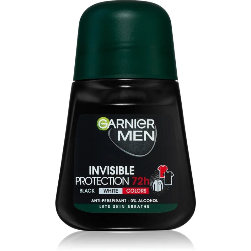 Garnier Men Mineral Neutralizer antiperspirant roll-on proti belim madežem 72h 50 ml