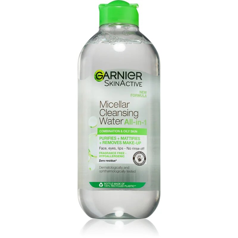 Garnier Micellar micelarna voda za mešano in občutljivo kožo 400 ml