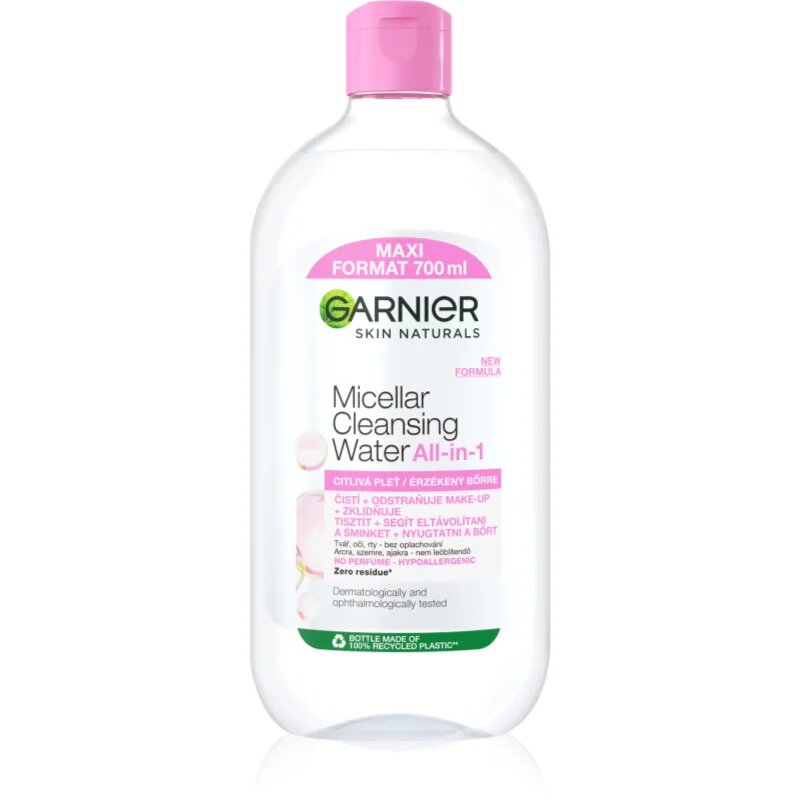 Garnier Micellar micelarna voda za občutljivo kožo 700 ml