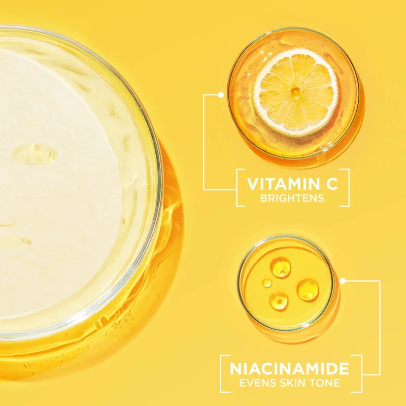 Garnier Textil Masks Brightening Pack revitalizacijska maska iz platna z vitaminom C