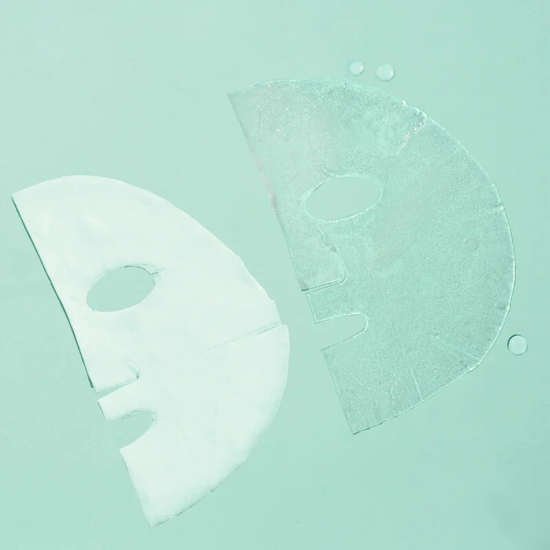 Garnier Textil Masks Cryo Jelly vlažilna gel maska s hialuronsko kislino 27 g