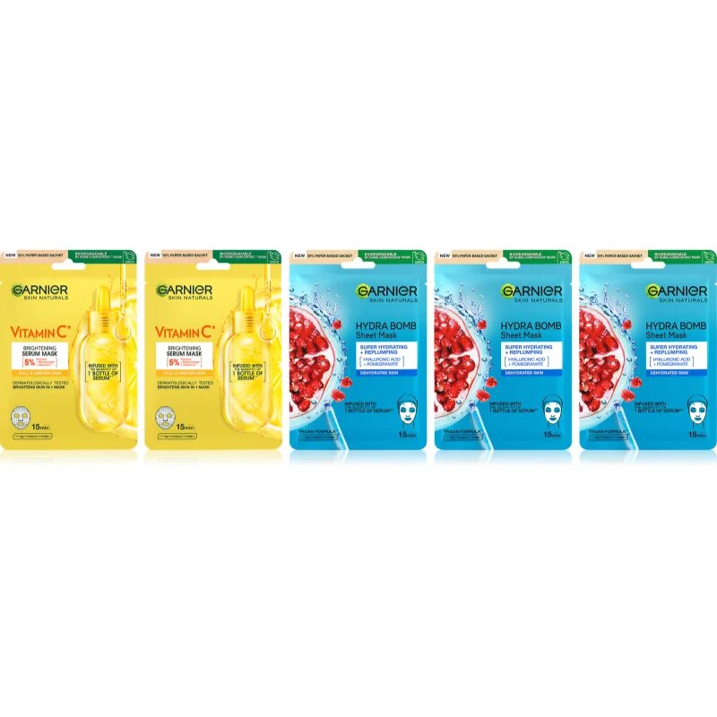 Garnier Textil Masks set za obraz