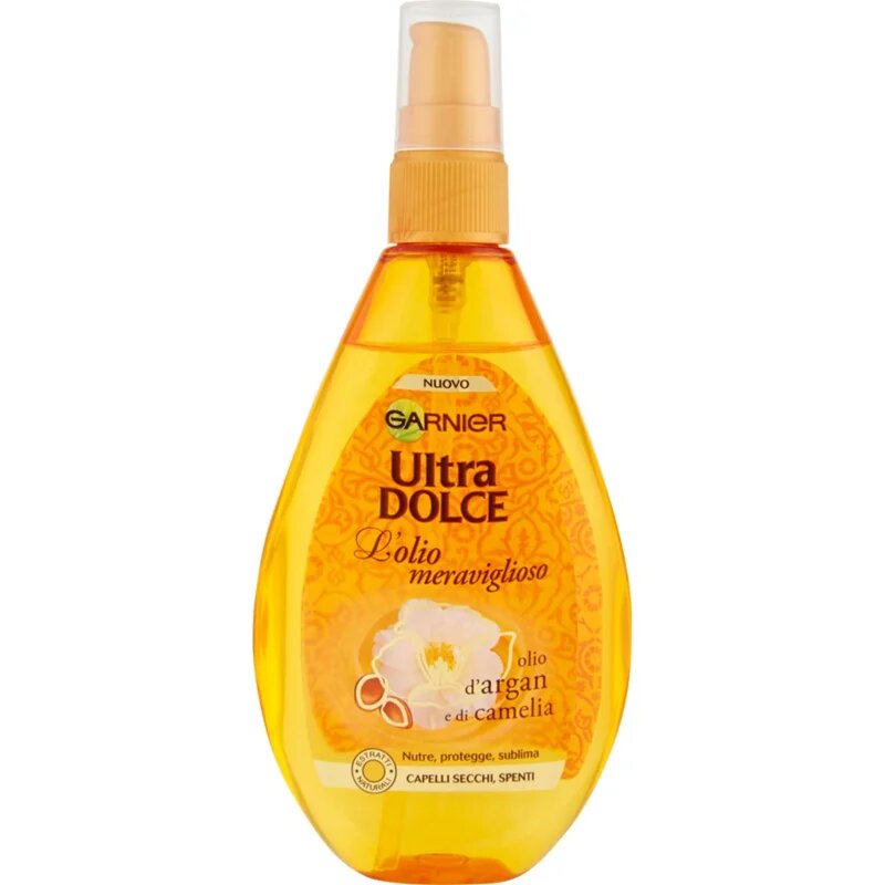 Garnier Ultra Doux Argan Oil and Camelia regeneracijsko olje za lase 150 ml