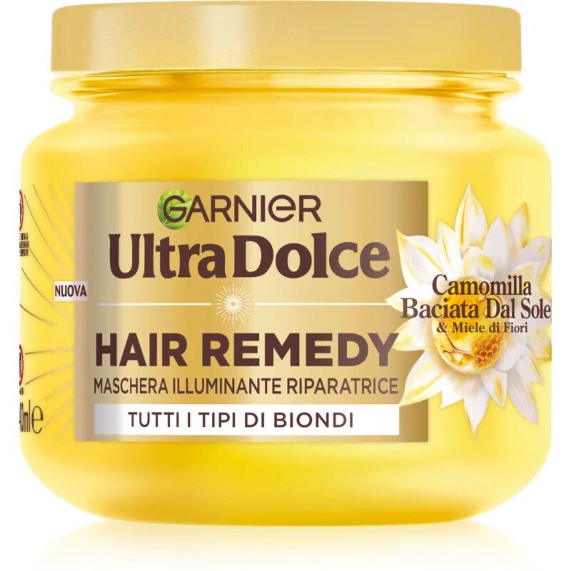 Garnier Ultra Doux Chamomile maska za lase 340 ml