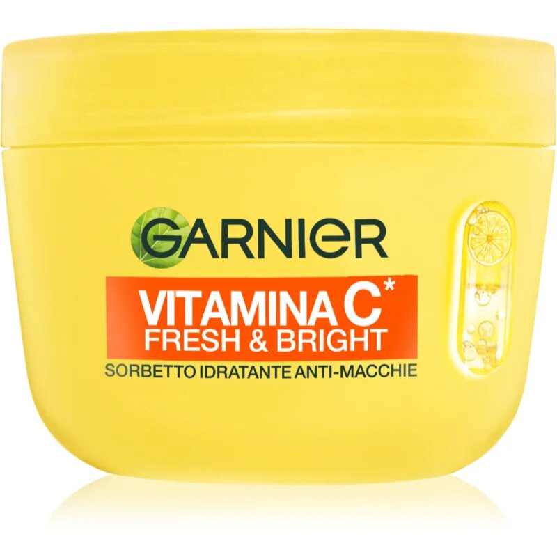 Garnier Vitamin C Fresh & Bright sorbet krema s posvetlitvenim učinkom 85 ml