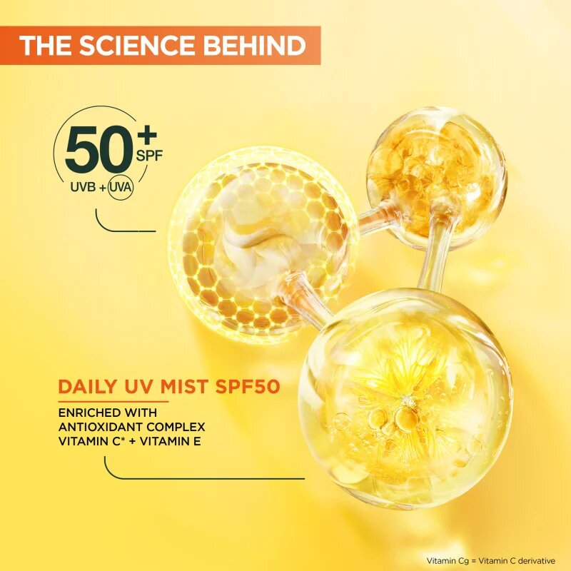 Garnier Vitamin C meglica za obraz (posvetlitveni) SPF 50+ 75 ml