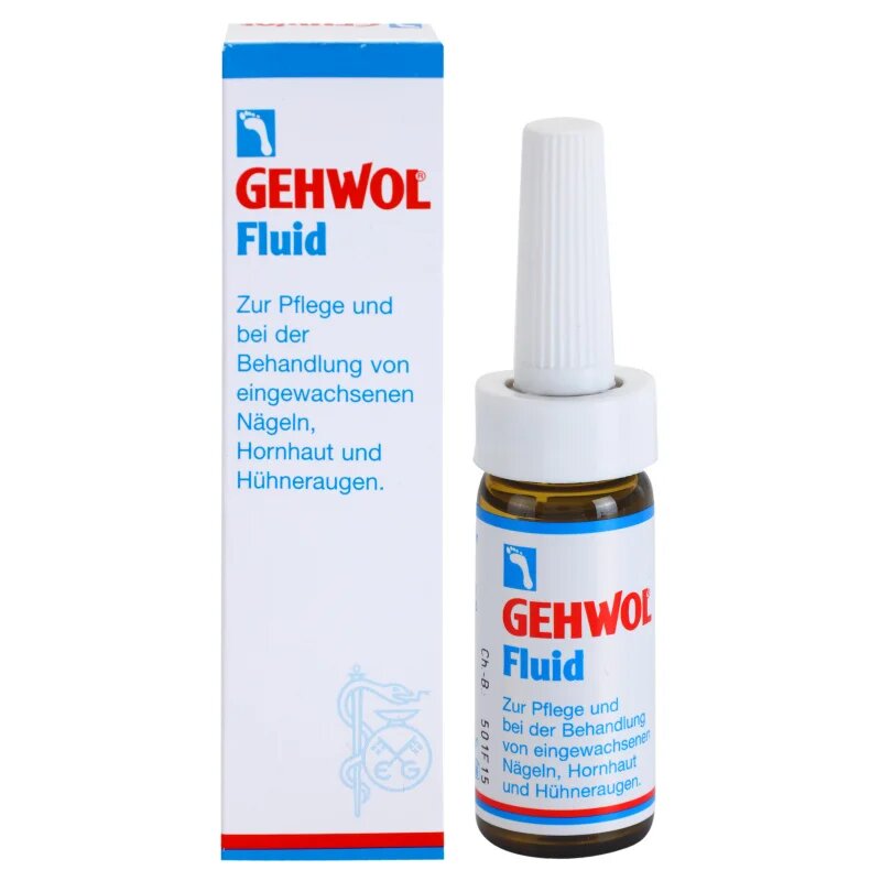 Gehwol Classic nega vraščenih nohtov mehčanje žuljev in kurjih očes 15 ml