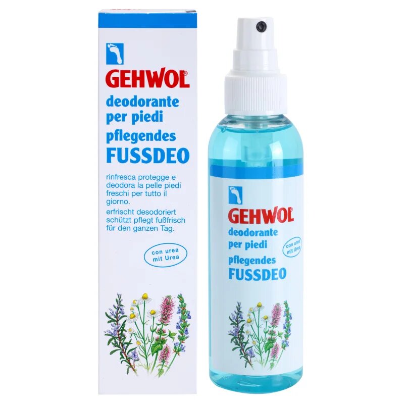 Gehwol Classic osvežilni deodorant za noge z rastlinskimi izvlečki 150 ml