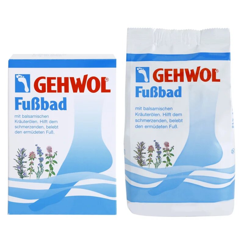 Gehwol Classic sol za kopel za utrujene noge z rastlinskimi izvlečki 250 g