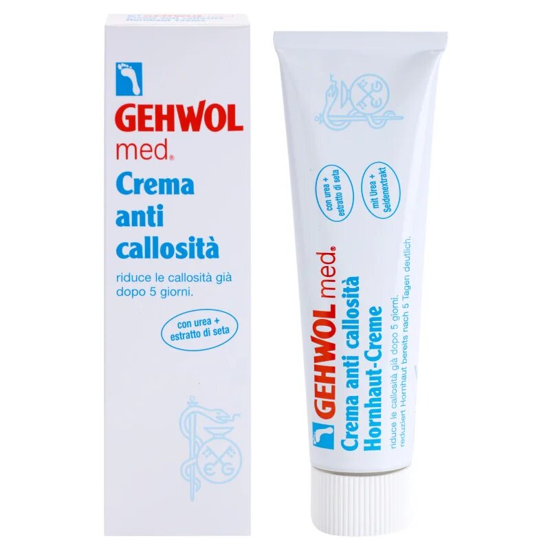 Gehwol MED. intenzivna vlažilna krema za trdo kožo 75 ml