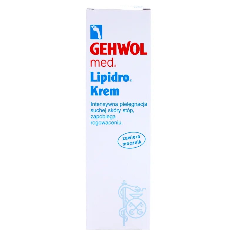Gehwol MED. krema za noge za suho in občutljivo kožo 75 ml