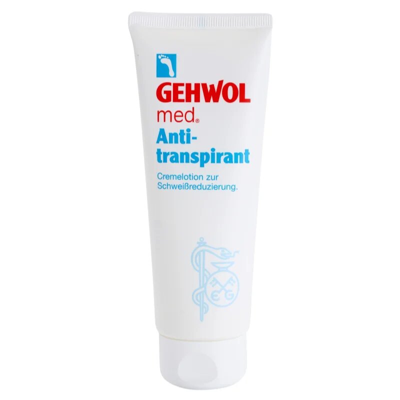 Gehwol MED. kremast antiperspirant za redukcijo potenja za noge 125 ml