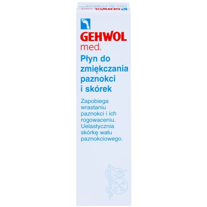 Gehwol MED. mehčalna nega za vraščene nohte in močno otrdelo kožo na stopalih 15 ml