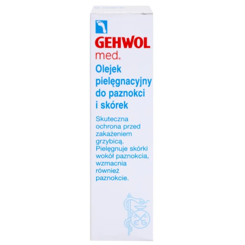 Gehwol MED. zaščitno olje za kožo in nohte na nogah proti glivičnim okužbam 15 ml