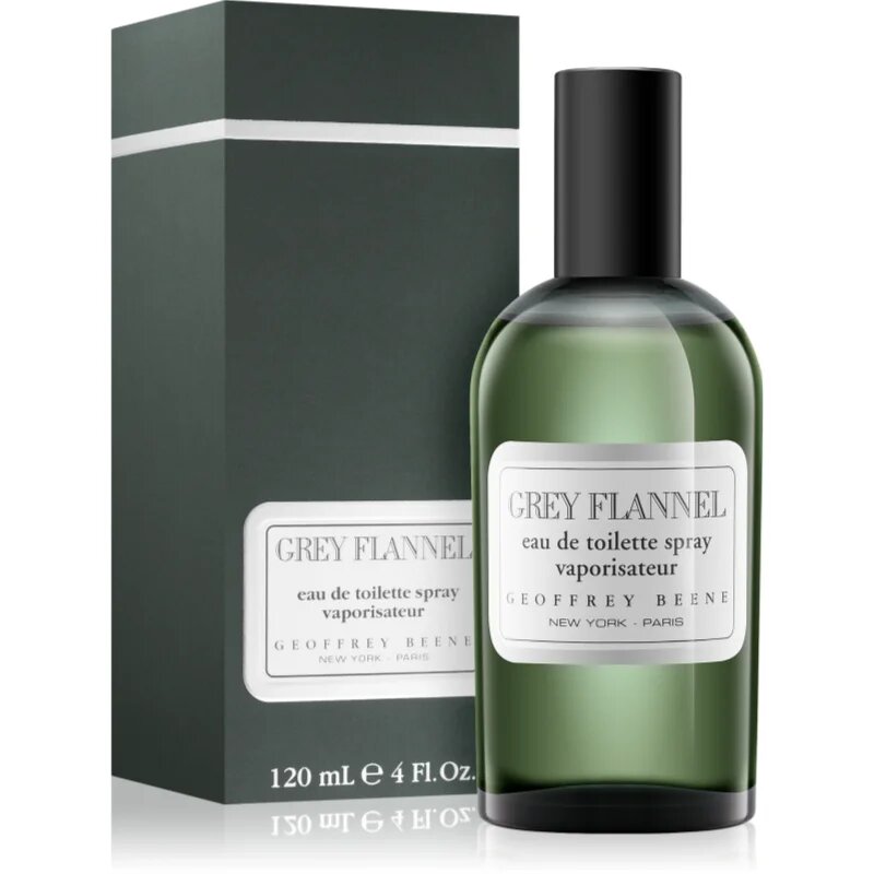 Geoffrey Beene Grey Flannel toaletna voda z razpršilcem za moške 120 ml