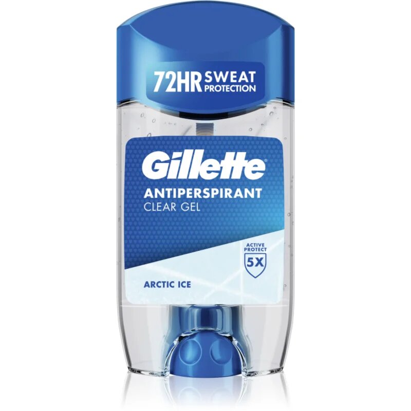 Gillette Arctic Ice antiperspirant gel za moške 70 ml