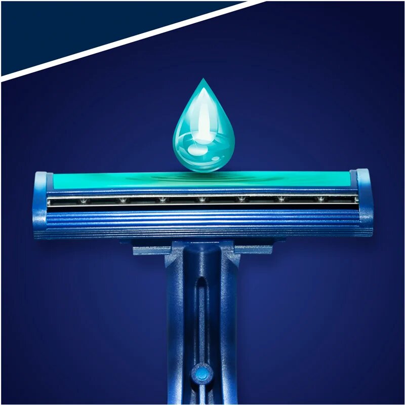 Gillette Blue II Plus brivniki za enkratno uporabo za moške 14 kos