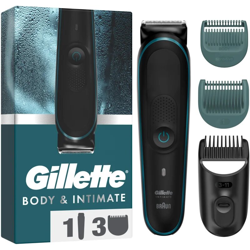 Gillette Body&Intimate i5 prirezovalnik za intimne predele in telo za moške 1 kos