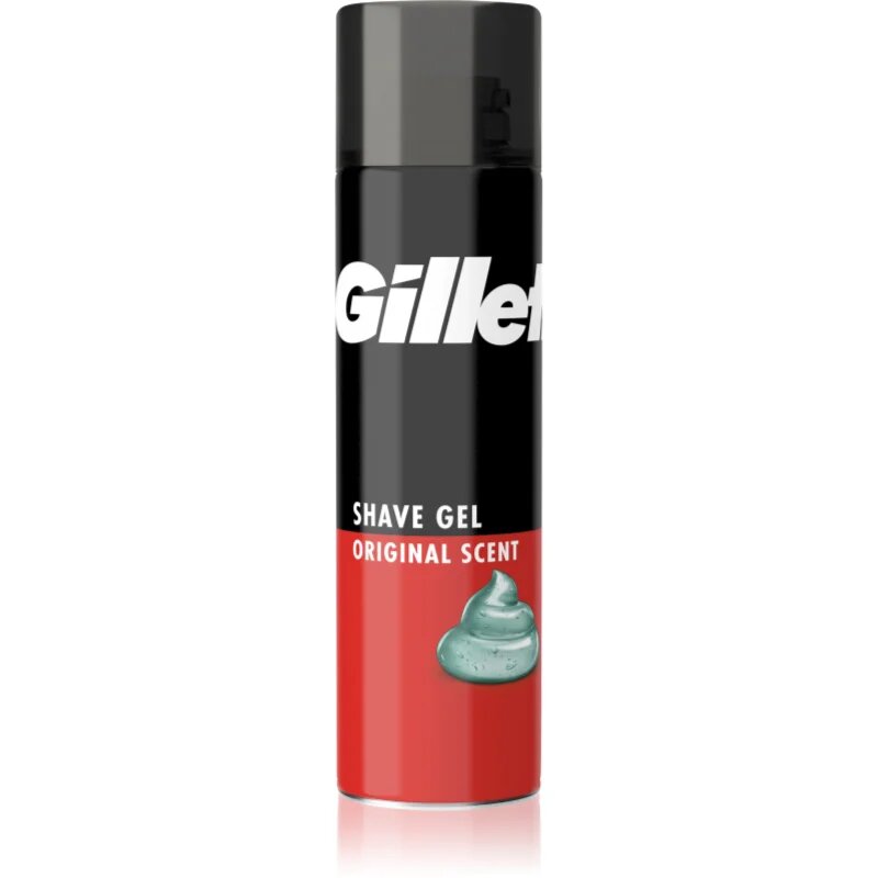 Gillette Classic Regular gel za britje za moške 200 ml