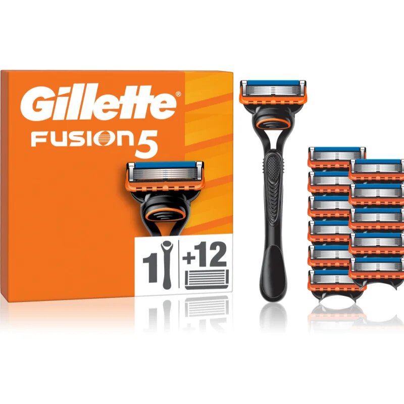 Gillette Fusion5 brivnik + nadomestne britvice 13 kos