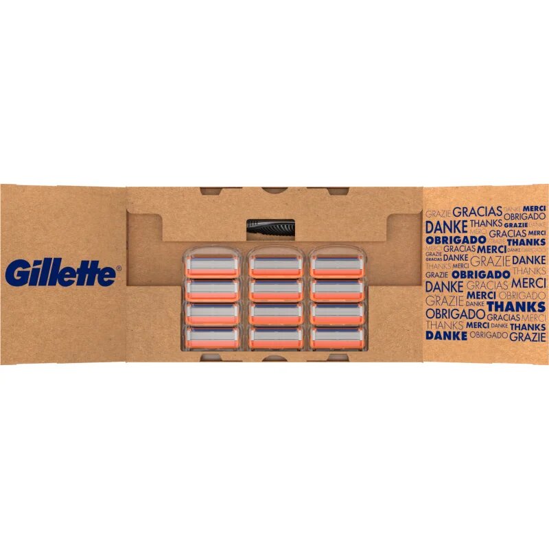 Gillette Fusion5 brivnik + nadomestne britvice 13 kos