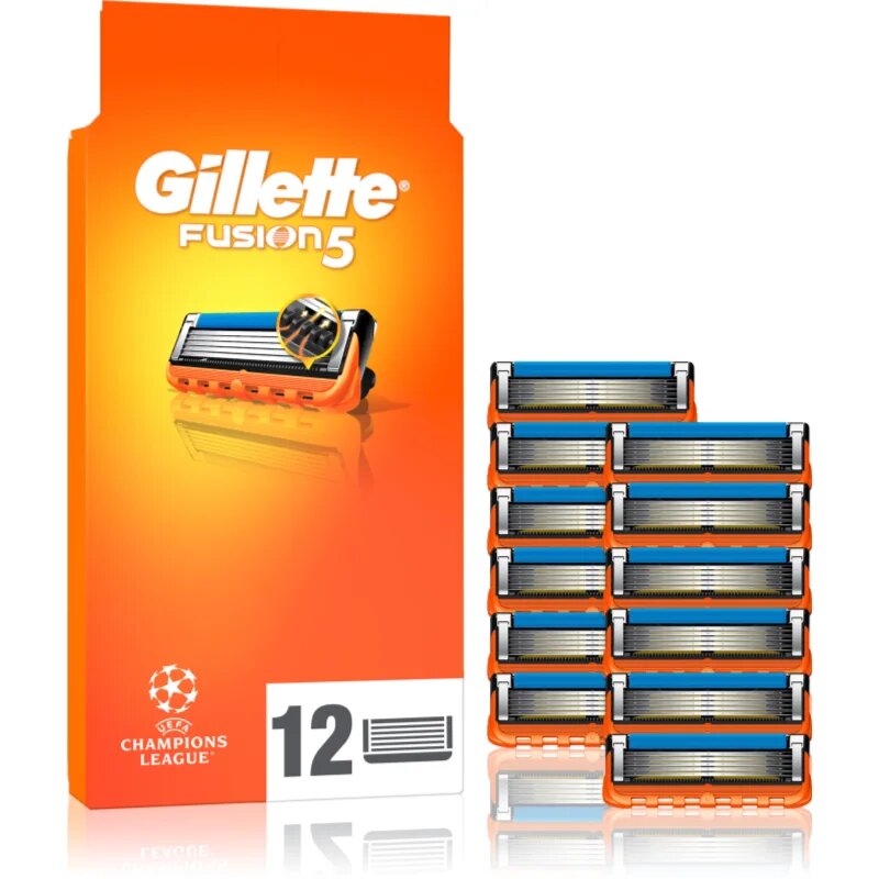 Gillette Fusion5 nadomestne britvice 12 kos