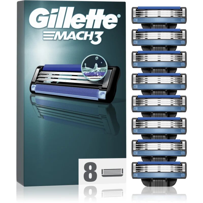 Gillette Mach3 nadomestne britvice 8 kos
