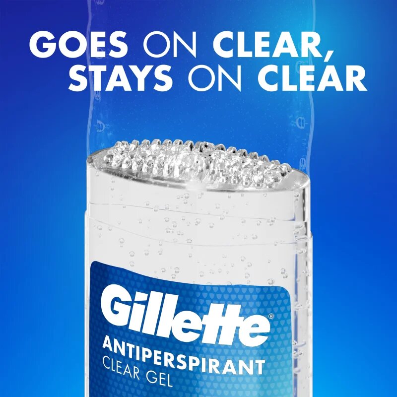 Gillette Power Rush antiperspirant gel za moške 70 ml