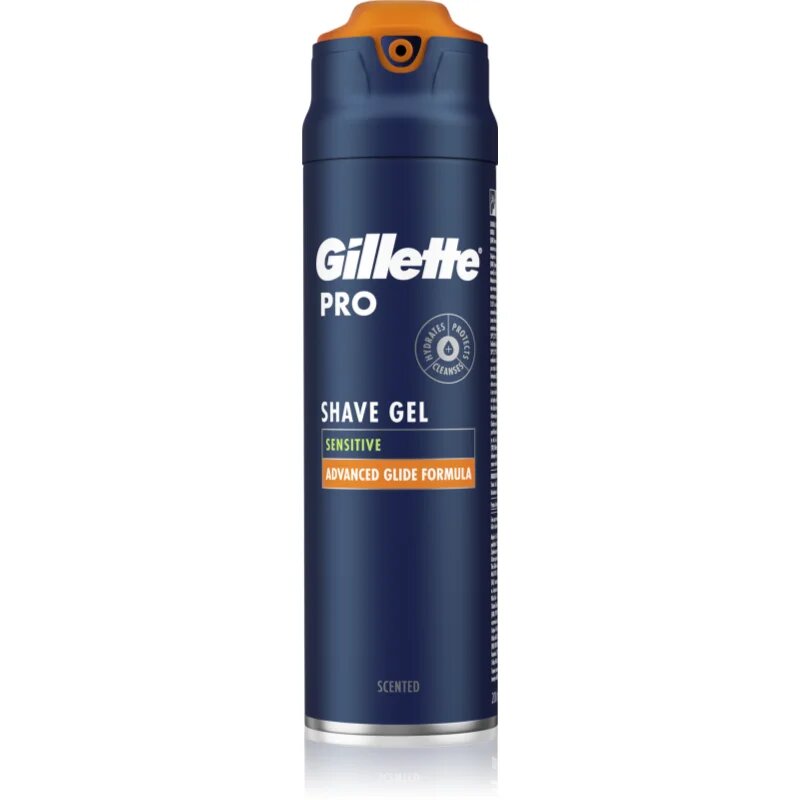 Gillette Pro Sensitive gel za britje za moške 200 ml