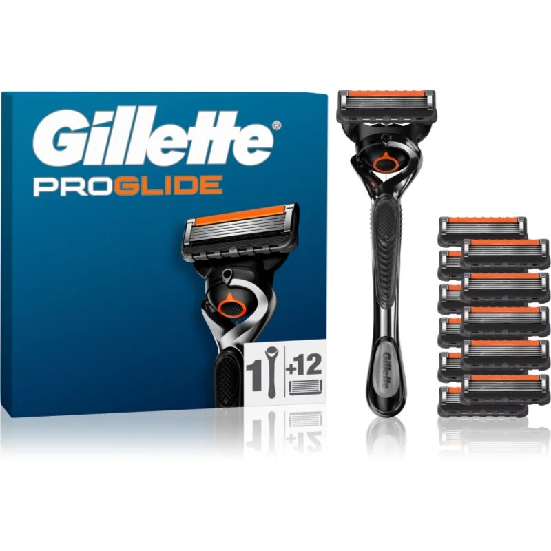 Gillette ProGlide brivnik + nadomestne britvice 13 kos
