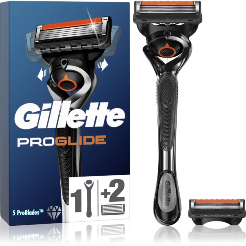 Gillette ProGlide brivnik + nadomestne britvice 2 kos