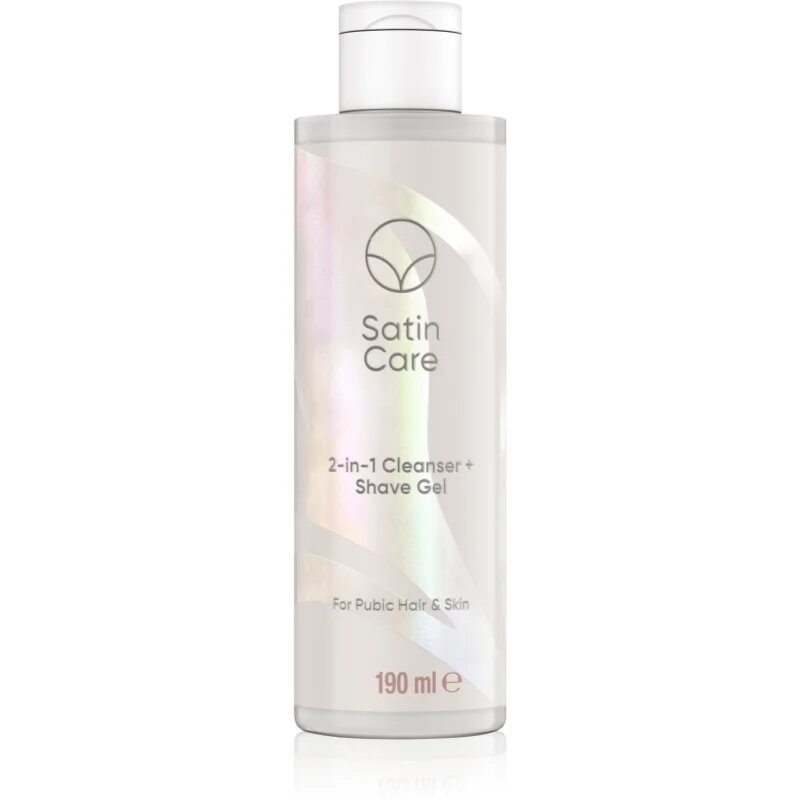 Gillette Satin Care For Pubic Hair&Skin gel za britje za urejanje bikini linije 190 ml