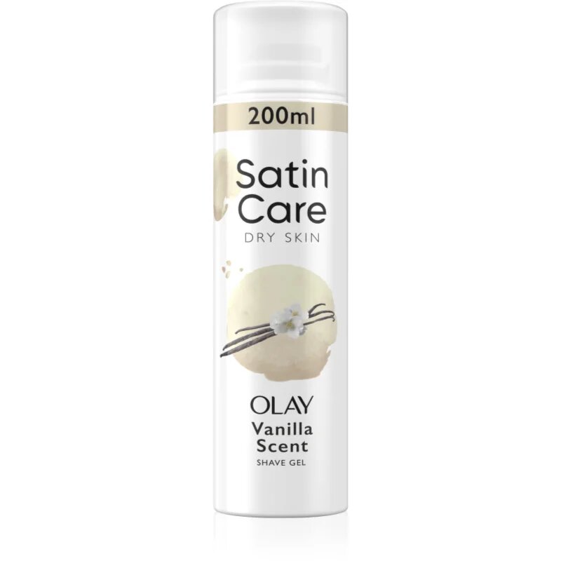 Gillette Satin Care gel za britje Vanilla Dream 200 ml