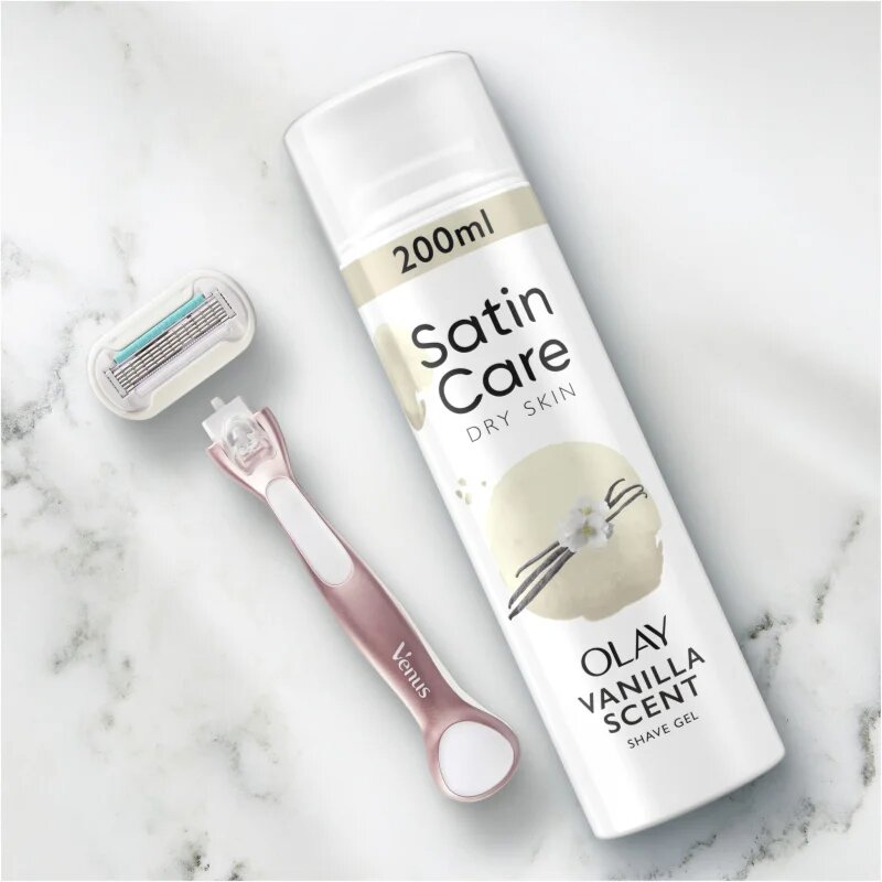 Gillette Satin Care gel za britje Vanilla Dream 200 ml