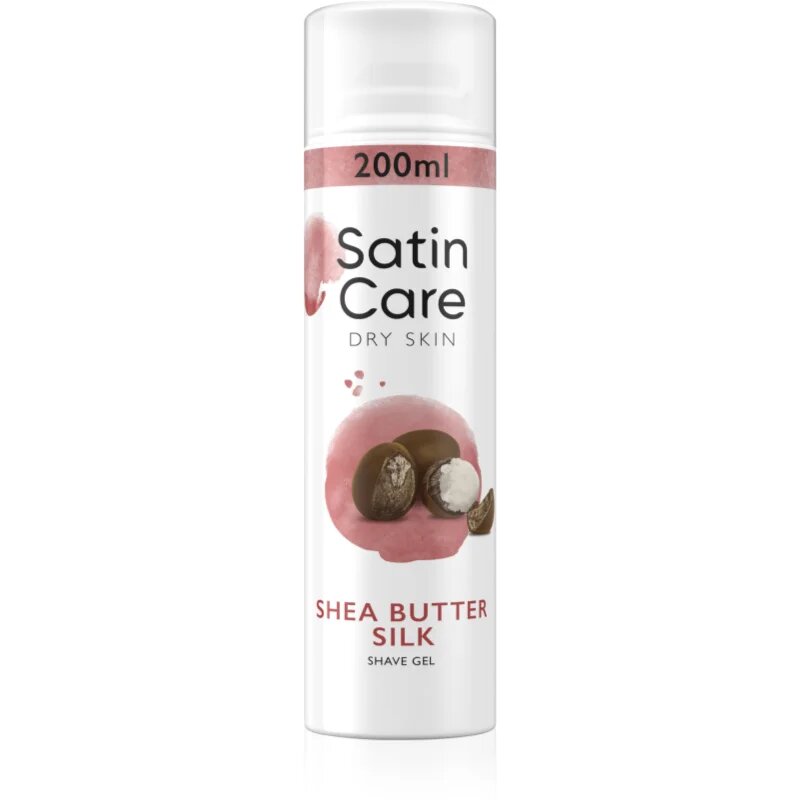 Gillette Satin Care gel za britje za ženske Shea Butter 200 ml